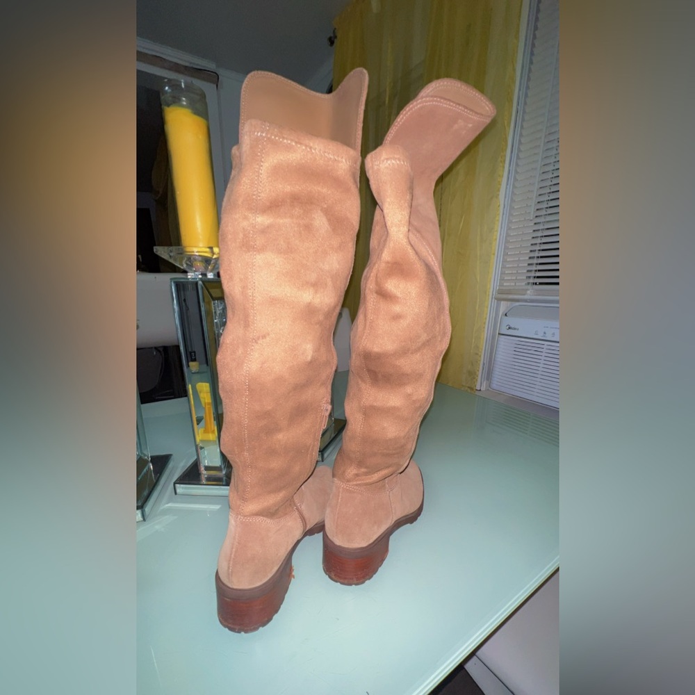 Sole Society Brown Over-the-Knee Boots - Picture 2 of 4